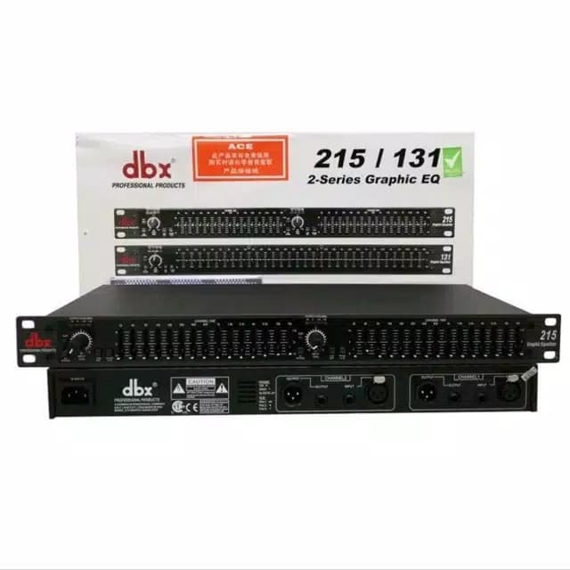 Equaliser DBX 215/131 DBX 215 / 131 (15 Channel)