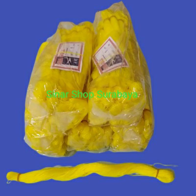 Tali tampar 1 mm/ tali plastik/ tali tukang/ tali benangan proyek bangunan / tali untuk pasang keramik, harga per ikat