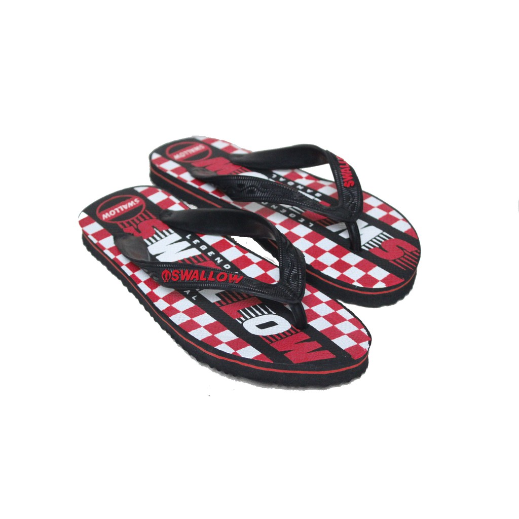 GROSIR SANDAL ISI 6 Sandal / Sendal Jepit Pria Swallow Pitstop / Sendal Pantai (Per 6 Pcs)