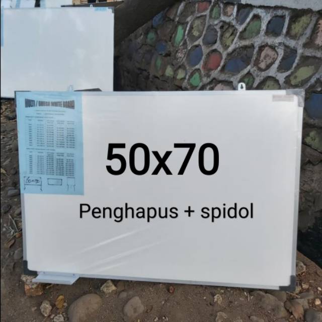 

Papan tulis 50 x 70 Whiteboard 50 x 70 cm