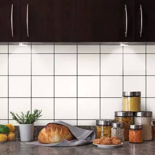 STIKER DAPUR PUTIH / STIKER DAPUR ANTI MINYAK & ANTI PANAS / STIKER DAPUR TAHAN PANAS