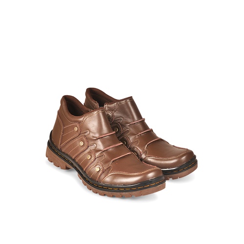 SEPATU TRACKING PRIA JAVA SEVEN 827 SPATU BOOT KULIT ASLI