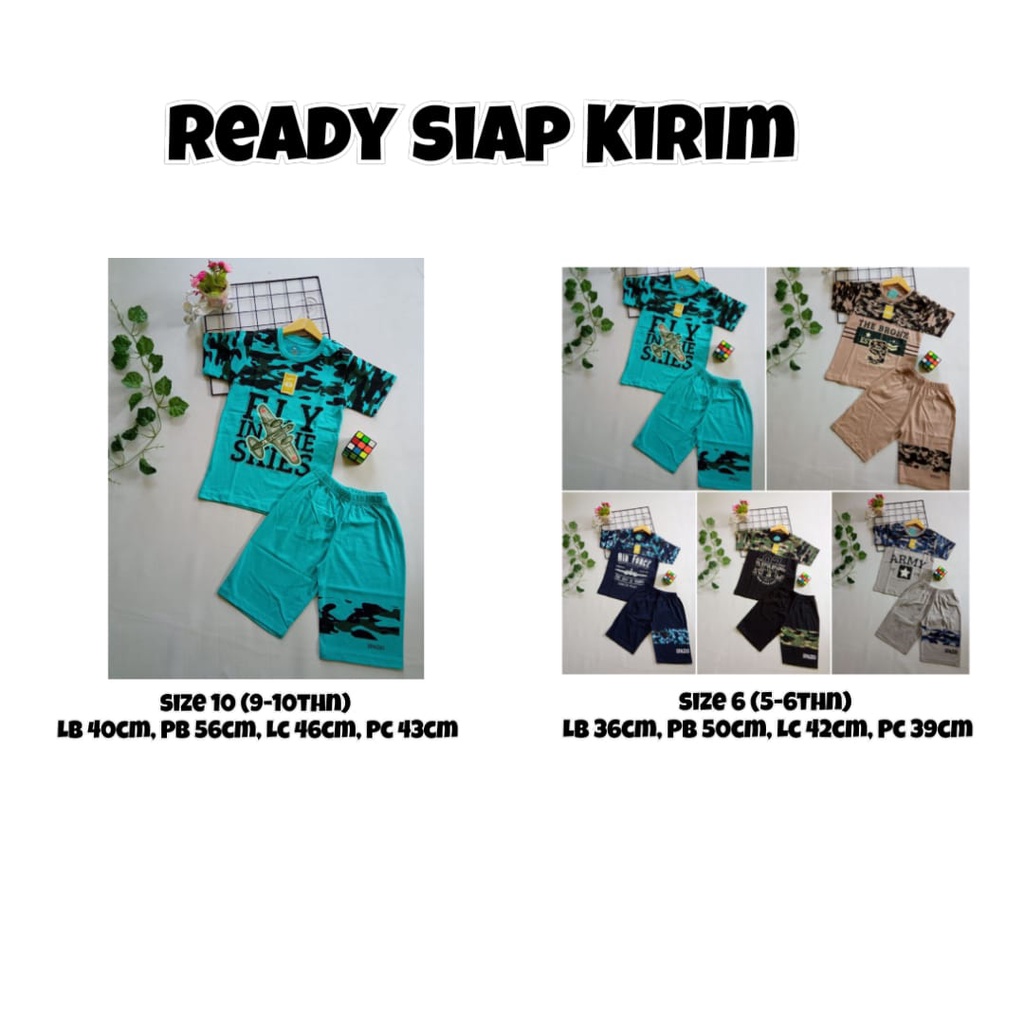 ARMY SERIES BY SPAZIO/SETELAN ANAK COWOK/GROSIR SETELAN ANAK MURAH/ARMY ANAK/SETELAN PENDEK ANAK