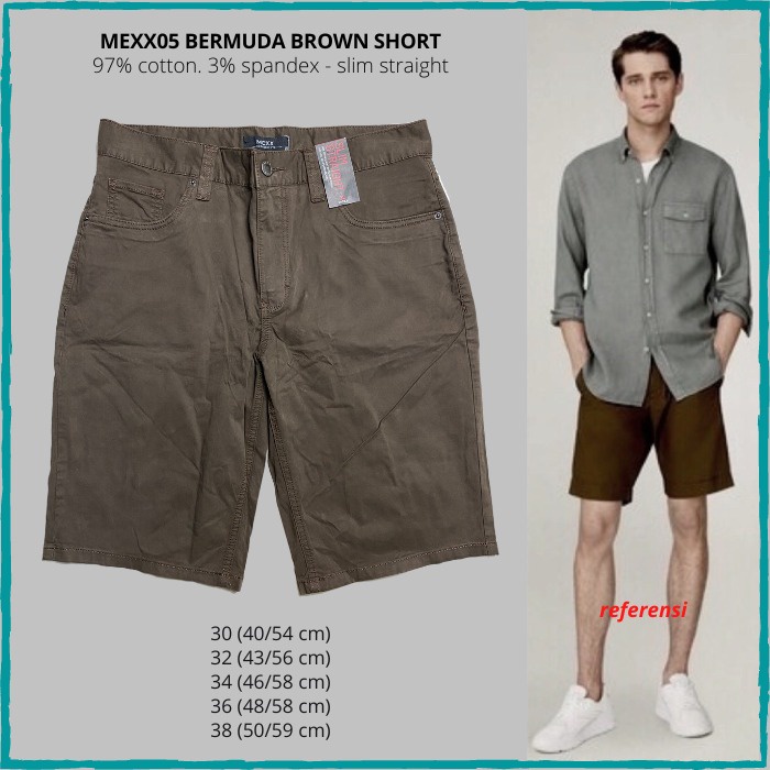 Celana Pendek Pria Mexx 05 Bermuda Short
