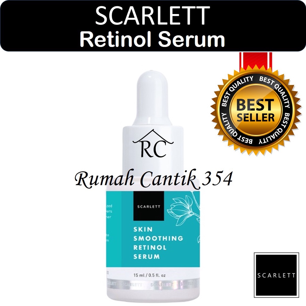 Scarlett Whitening Skin Smoothing Retinol Serum Rumah Cantik 354