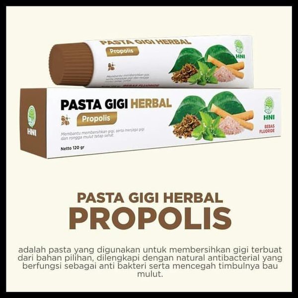 Odol Herbal Propolis dengan Kandungan Siwak Alami