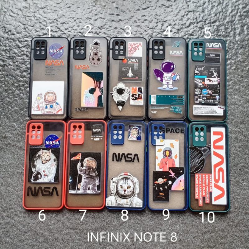 Soft Case Infinix Note 8 Motif Gambar cowok softcase silikon softshell cover