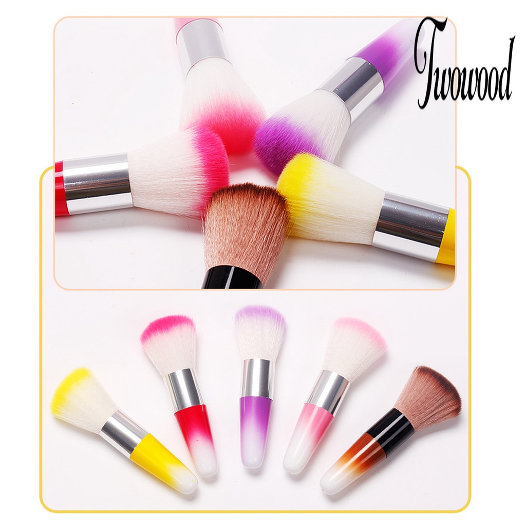 Brush Makeup Bahan Nilon Untuk Membersihkan Debu