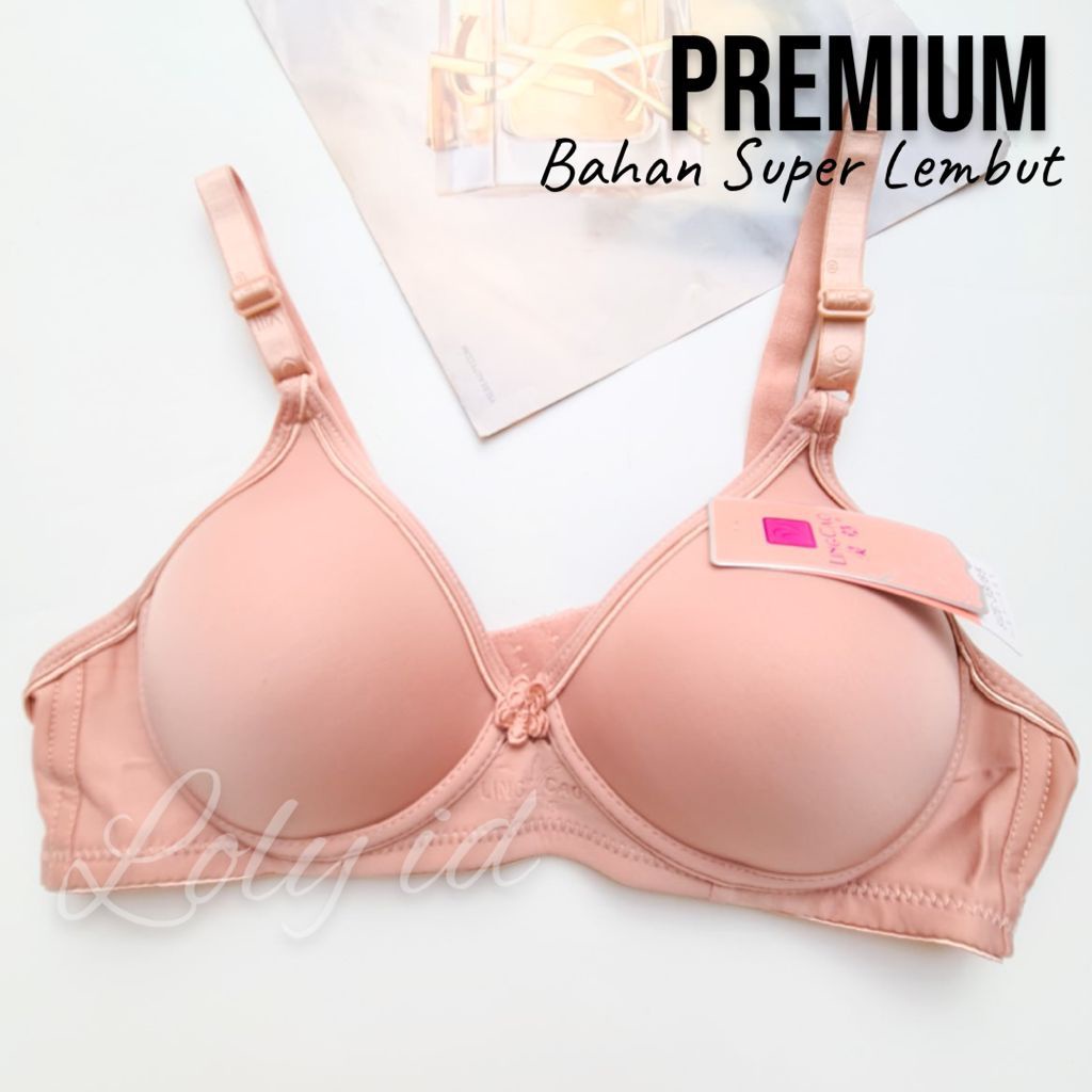 Bra Push Up Busa Tanpa Kawat Super Lembut LINGCAO A5 Original