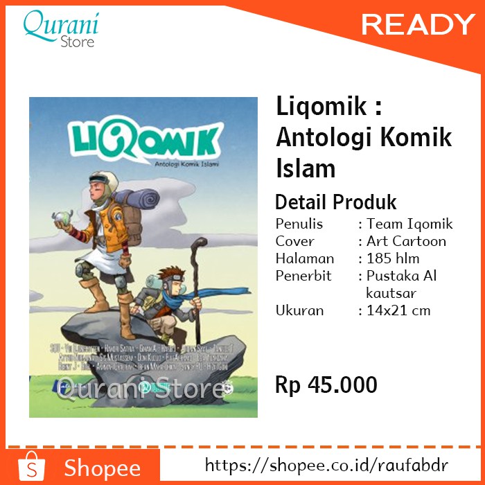 Liqomik Antologi Komik Islam