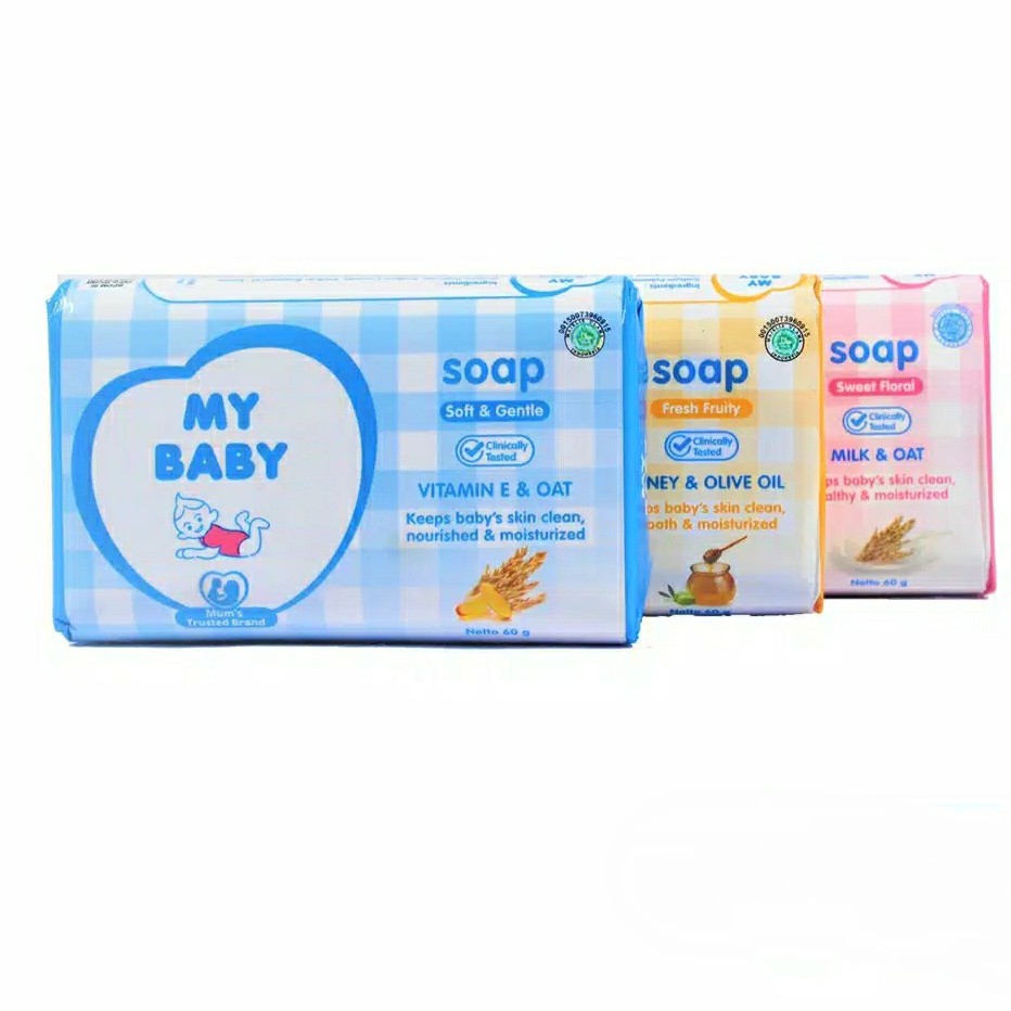 MY BABY SOAP 60gr - Sabun Bayi my baby