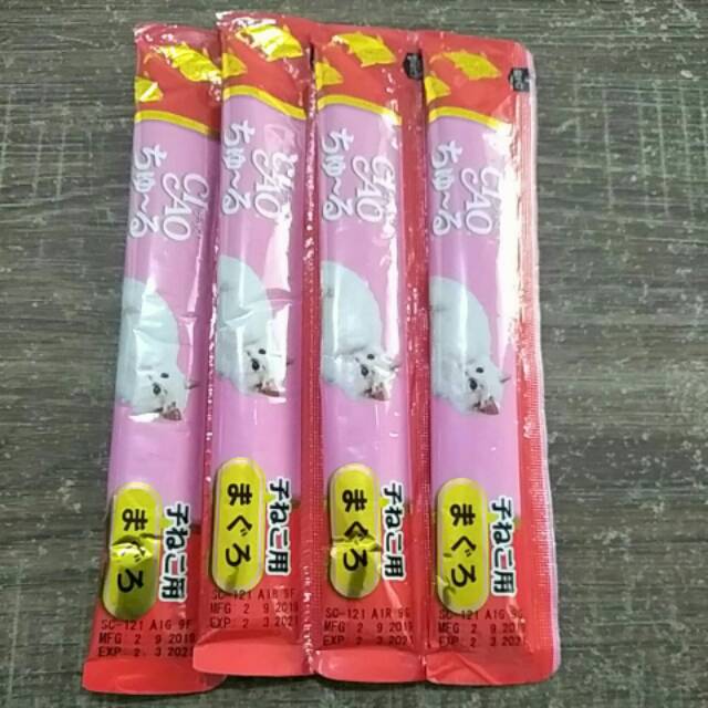 Ciao kitten liquid snack for kitten | snack untuk kitten