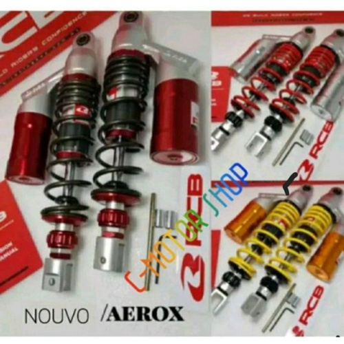 Dijual Shock Shockbreker AEROX  Nouvo RCB SB2 Ukuran 275-305 Limited