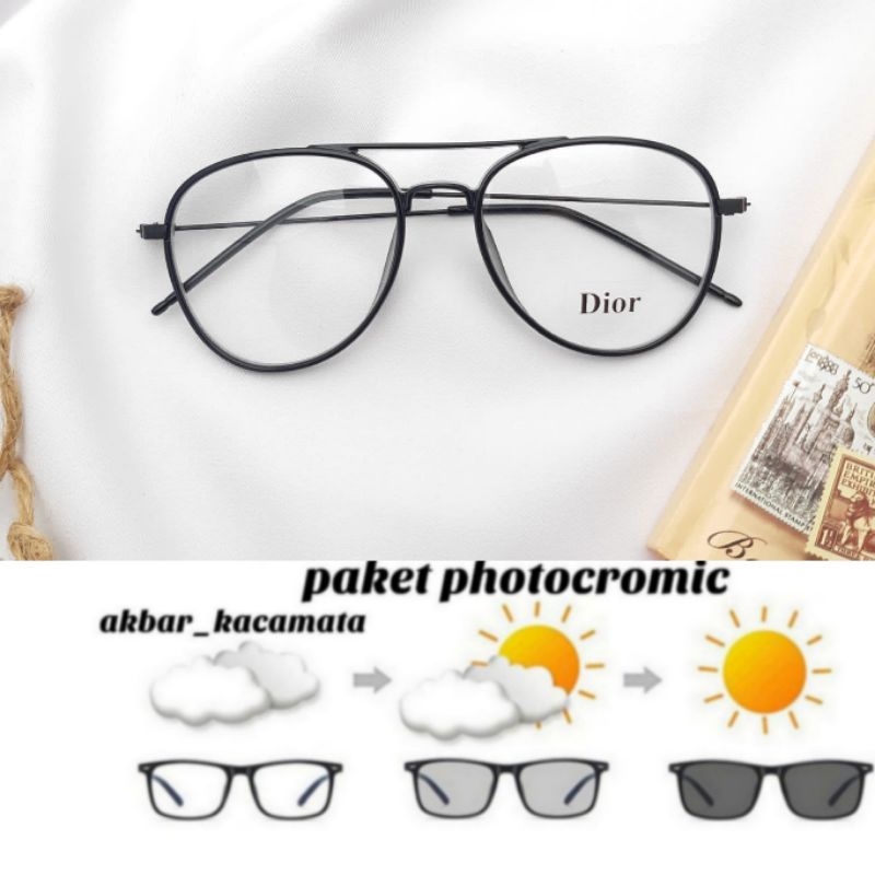 KACAMATA2191 POTOCROMIC kacamata model minus