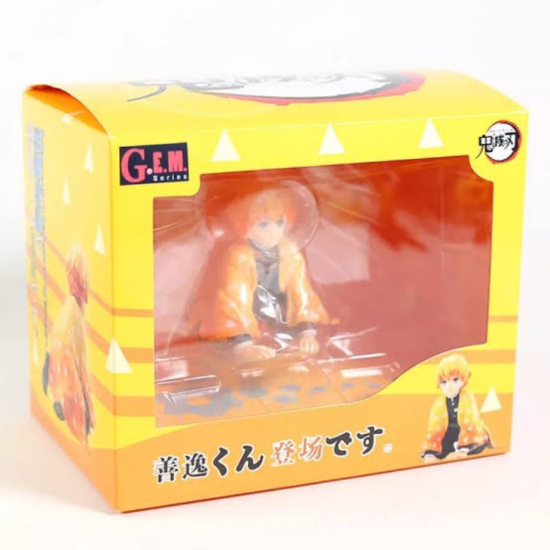action figure kimetsu no yaiba zenitsu Gem chibi 10cm