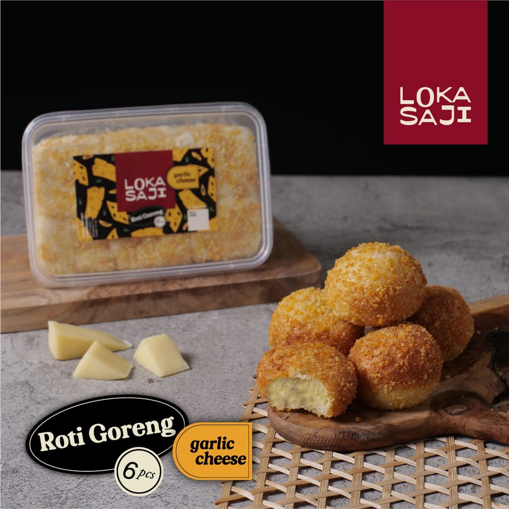 READY Roti Goreng Lokasaji-GARLIC CHEESE