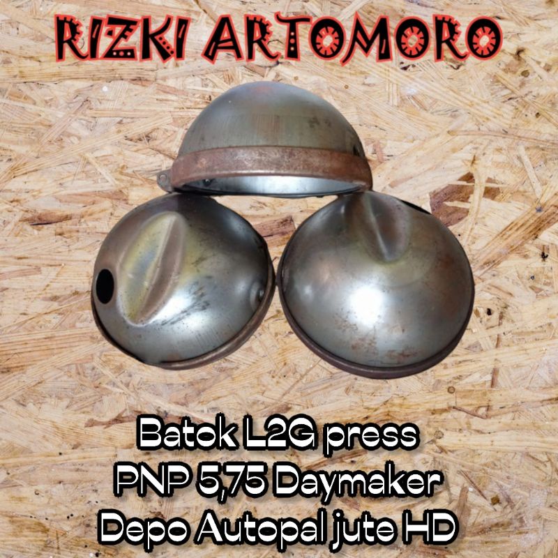 batok lampu l2g CB 125 PNP reflektor depo original autop jute