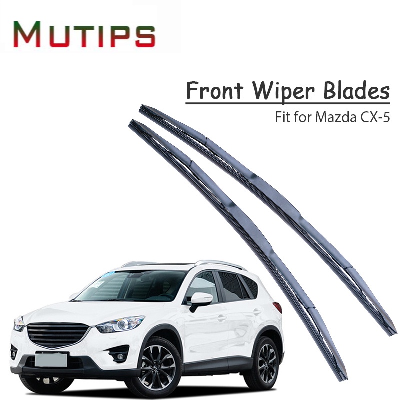 1 Set Karet Wiper Kaca Depan Mobil Untuk Mazda Mazda CX-5 KE KF 2018 2017-2003