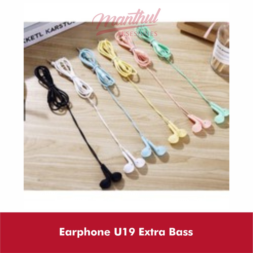 Earphone U19 Extra Bass