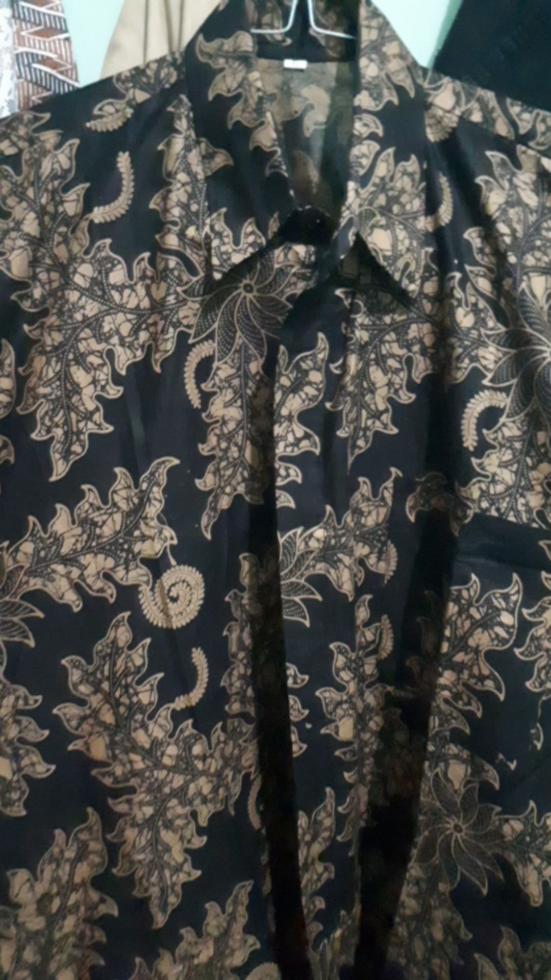 Bswart Batik Hrb026 Kenongo Hem Pendek Padi Pekalongan M L Xl Batik Pria Murah Modern Grosir