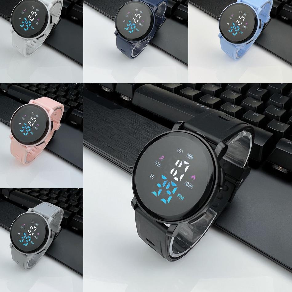 (Recomended) [DGS] Jam Tangan Digital Wanita / Pria Jam LED Watch M150 Rubber