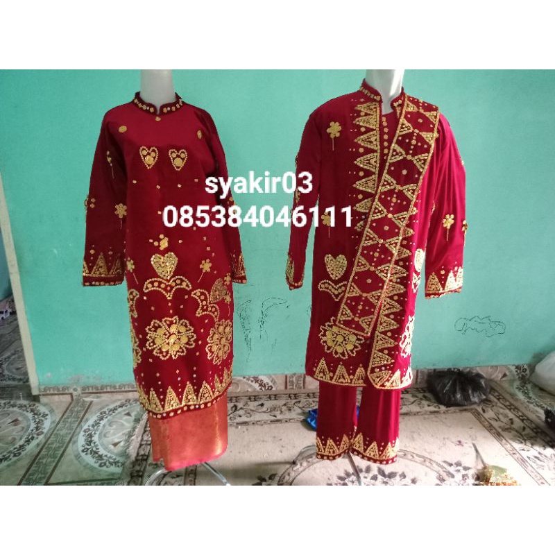 baju pengantin adat bangka