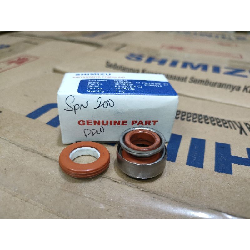 Mechanical seal pompa celup SHIMIZU ORIGINAL SPN 200 BIT Seal Sil Pompa Kolam Spn 200