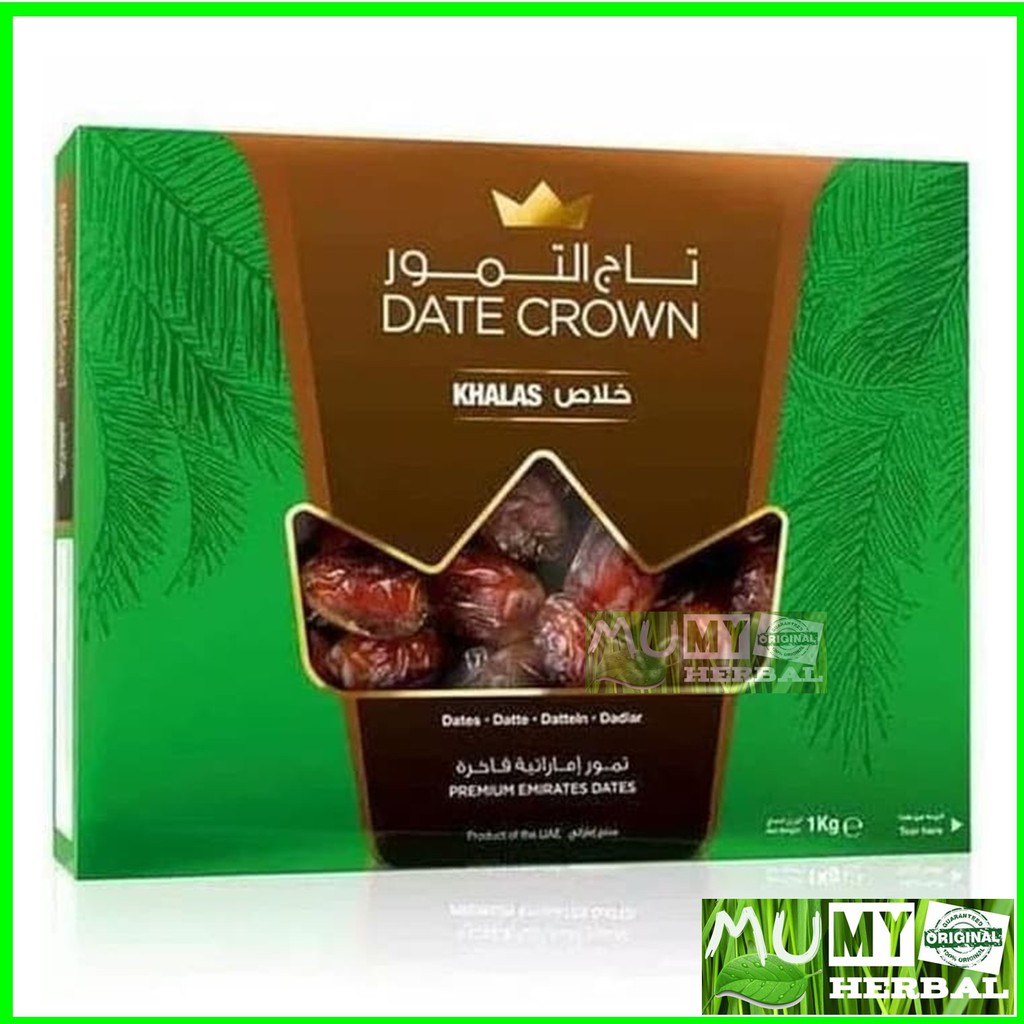 

KURMA DATE CROWN KHALAS ORIGINAL 1 kg Kurma Premium Kurma Berkualitas