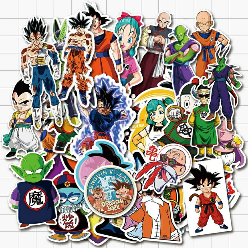 

Stiker Anime - Dragon Ball (SATUAN ACAK)