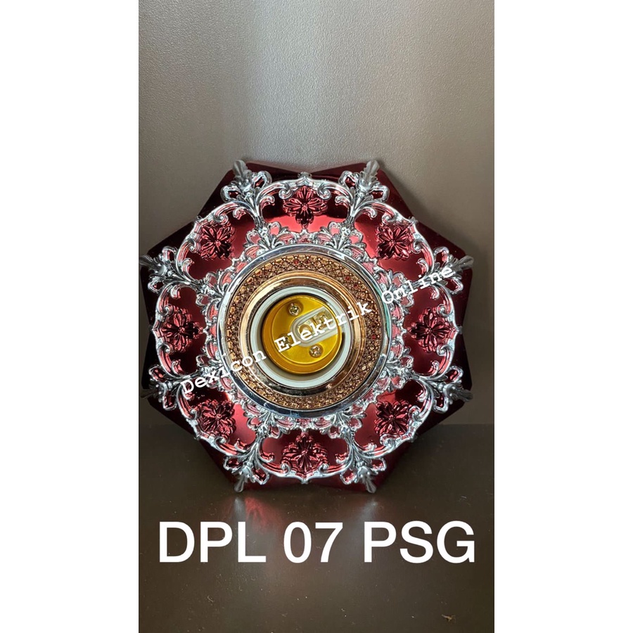 fitting plafon DPL 07PSG/fitting kekinian/fitting motif/fitting murah/grosir fitting lampu/fitting