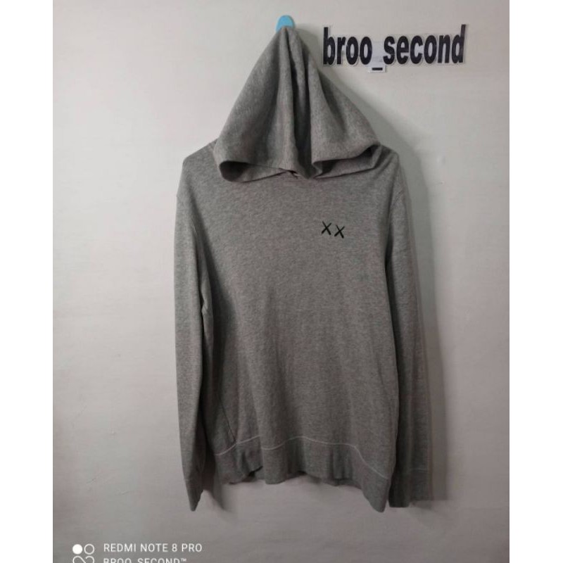 UNIQLO jaket hoddie pria cewek hoddie second 100% original bekas rasa baru