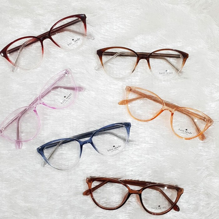 Kacamata Cat Eye Kate Spade Free Lensa Minus