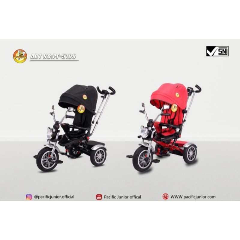 Sepeda stroller pasific 5199 Harley