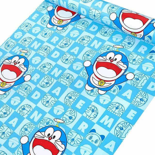Wallpaper Sticker Dinding Motif Doraemon