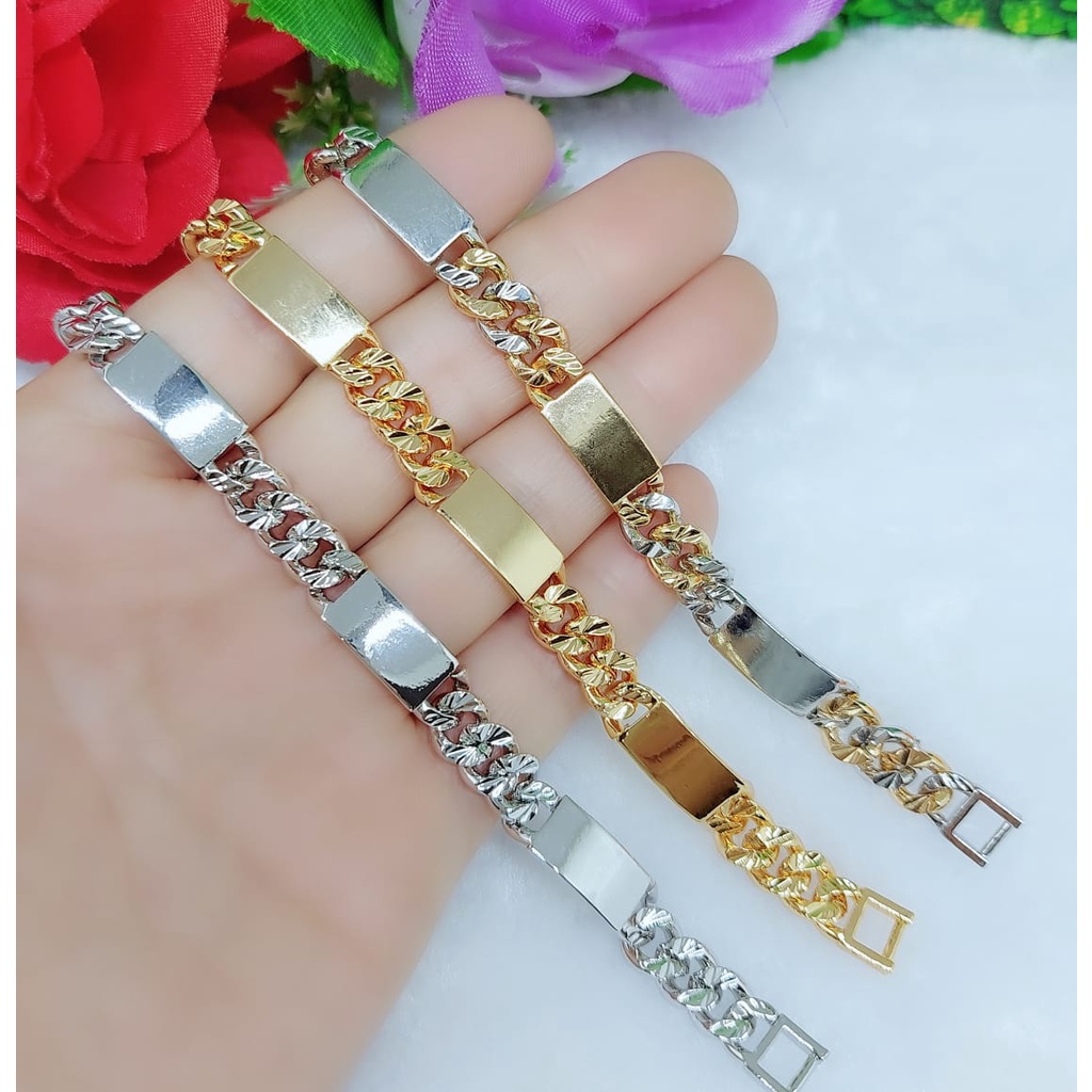 Xuping gelang rantai lapis emas perhiasan fashion GL004