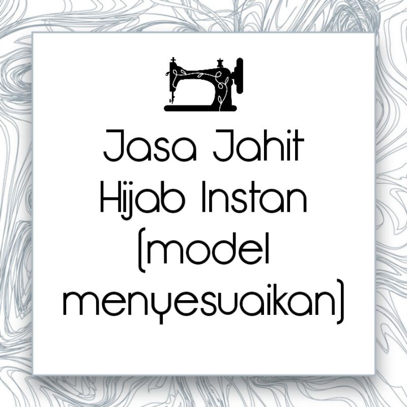 JASA JAHIT HIJAB INSTAN MURAH/KUALITASBUTIK