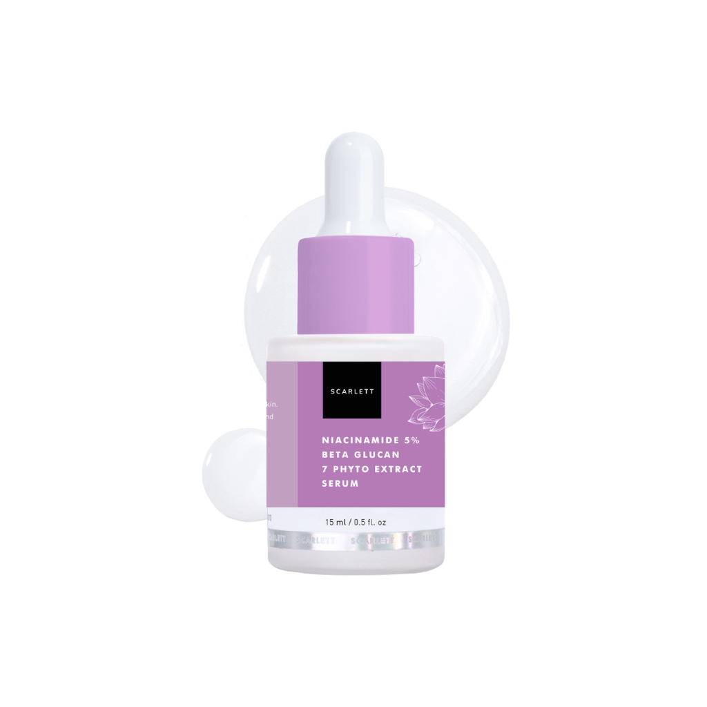 SCARLETT Niacinamide 5% Beta Glucan 7 Phyto Extract Serum