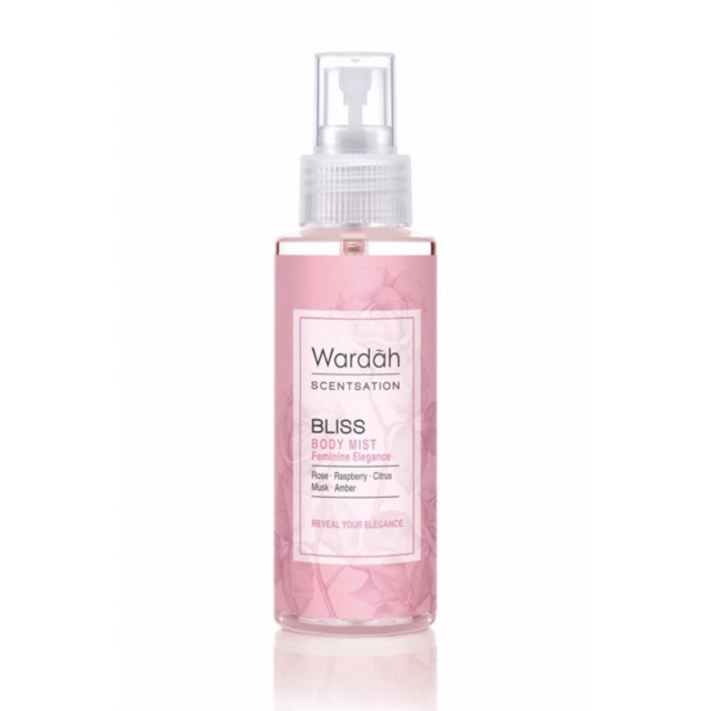 Wardah Scentsation Body Mist New