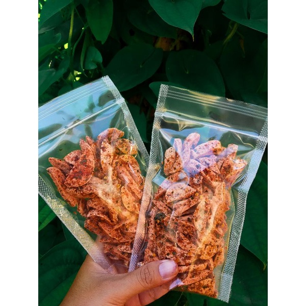 

BASRENG PEDAS DAUN JERUK KEMASAN POUCH 120 GR DAN 200GR