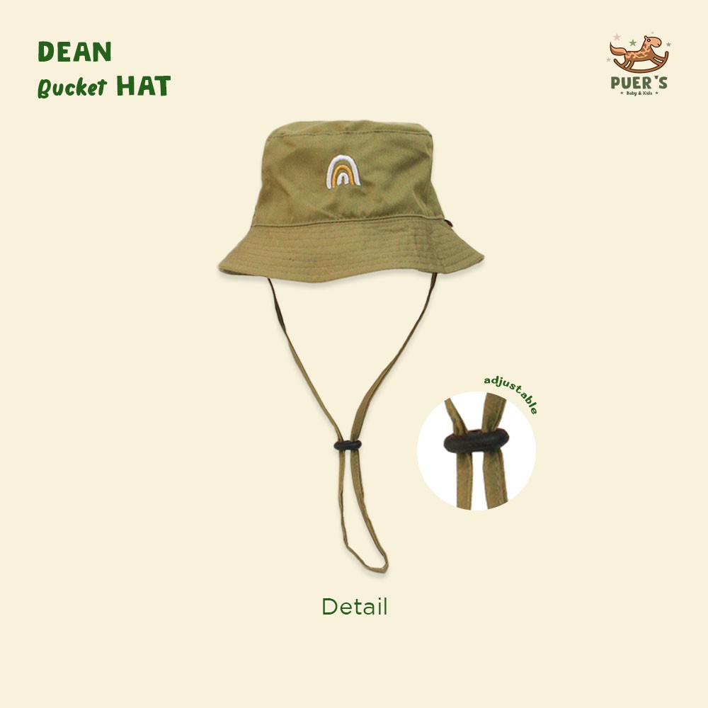 TOPI ANAK  (BUCKET HAT ANAK) KIDS HAT PUER'S DEAN HAT