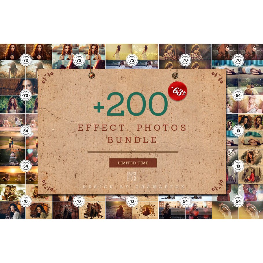 +200 Effect Photos - Photoshop