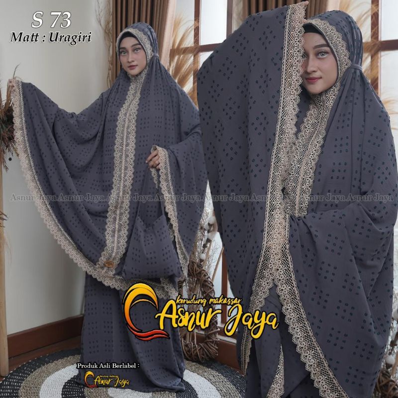 Mukena Dewasa Crinkle Asnur