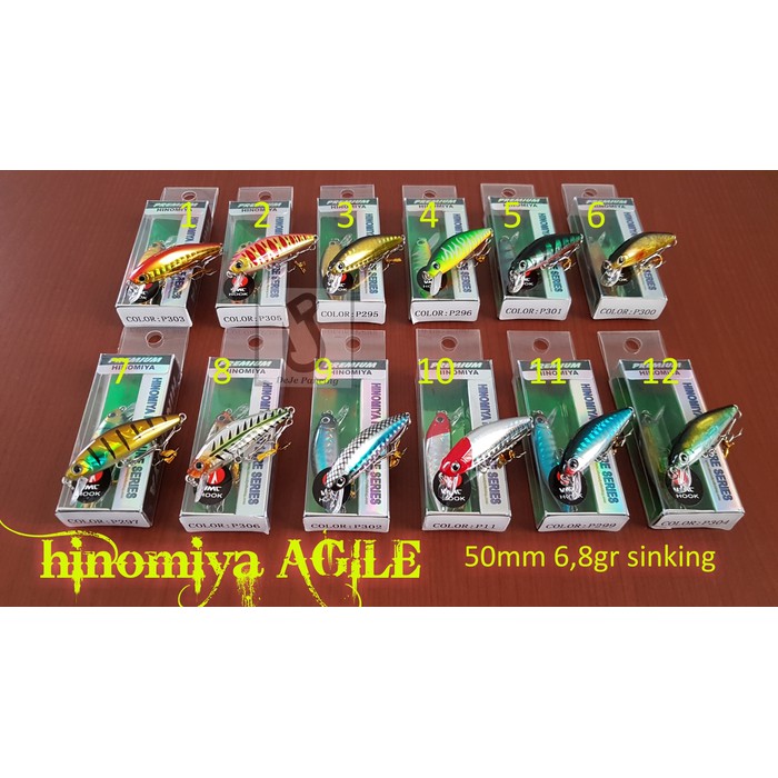 terlaris Hinomiya Agile UL readystock