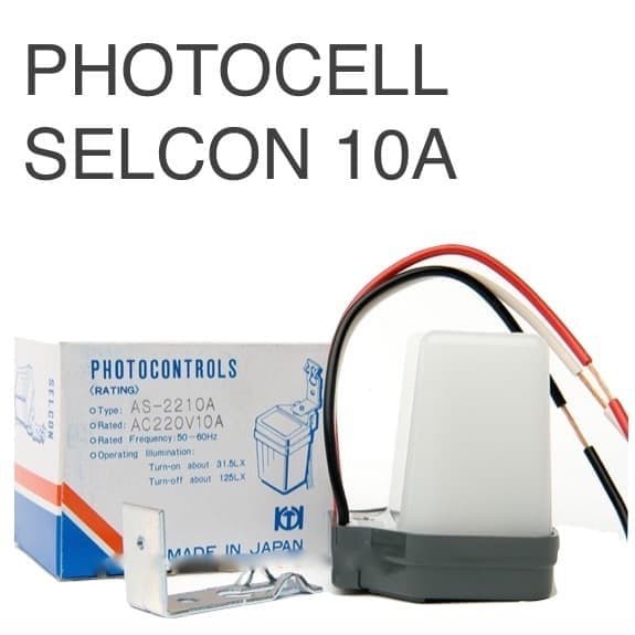 Photocell Selcon 10A (Sensor Cahaya)