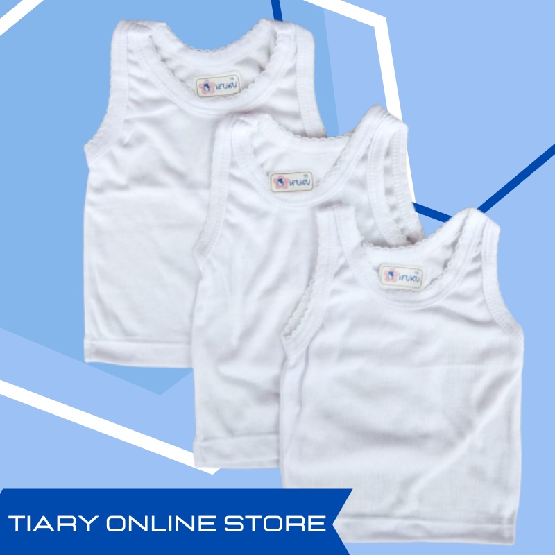 Kaos Dalam Anak Singlet Osaka/ Ifuku Anak Bayi Putih Polos Murah