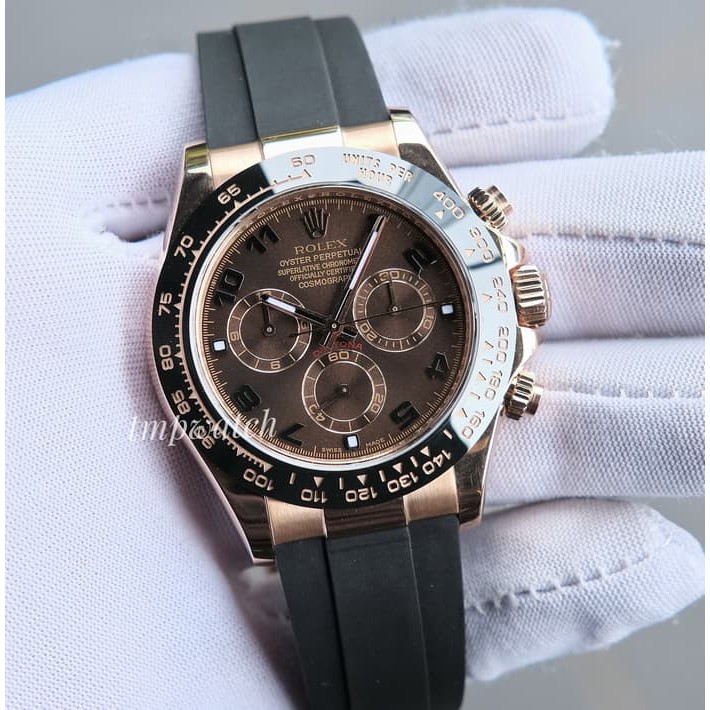 ROLEX DAYTONA COSMOGRAPH 116515LN 904L SS ARF V2 1:1 BEST CLONE .JAM TANGAN PRIA.JAM ROLEX