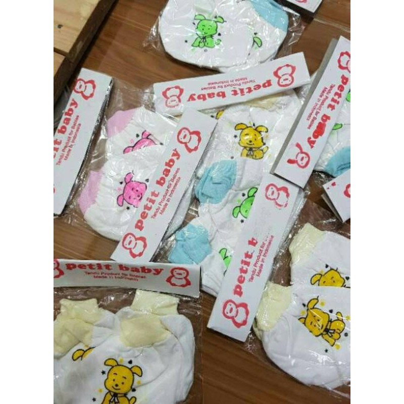 3 SET PETIT BABY SARUNG TANGAN +SARUNG3 KAKI