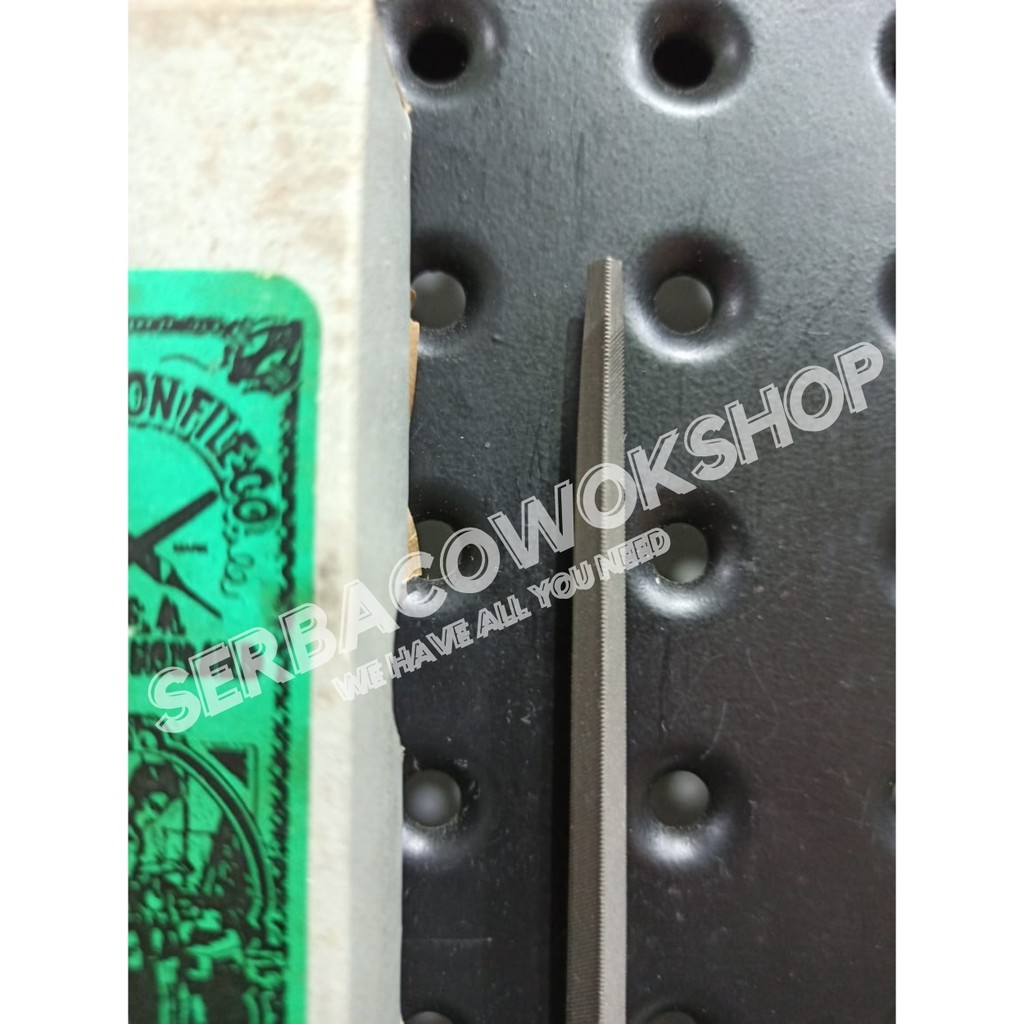 Nicholson Kikir Segitiga Slim Taper Slim Files 4 Inch Kikir Gergaji Original Tajam Termurah