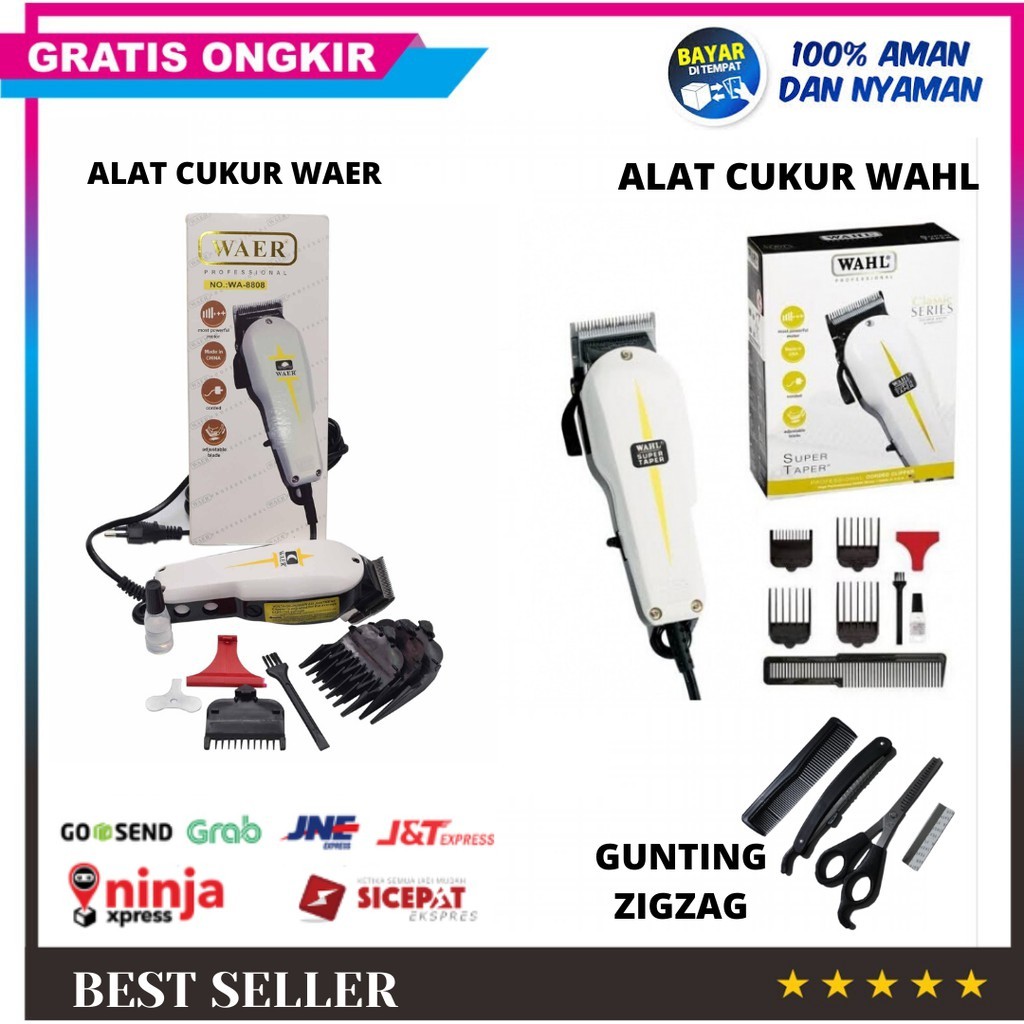 WAHL USA/ Mesin Cukur Rambut / Alat Cukur Rambut / Alat Pangkas Rambut Professional