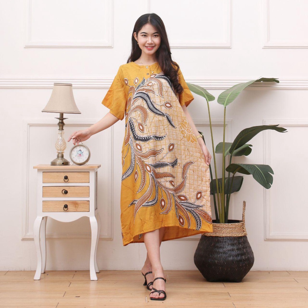 Daster Jumbo BECKY Daster Busui  Daster Cantik  Baju Tidur  Baju santai  Daster Batik